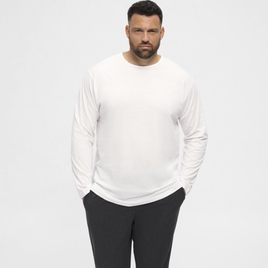 North Latitude T-Shirt Long Sleeve - Tricouri - Tricouri Bărbați Mărimi Mari