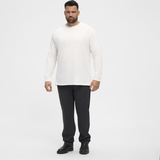 North Latitude T-Shirt Long Sleeve - Tricouri - Tricouri Bărbați Mărimi Mari