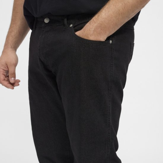 North Latitude Jeans Mick Black Stone Wash - Blugi & pantaloni - Blugi & Pantaloni Bărbați Mărimi Mari