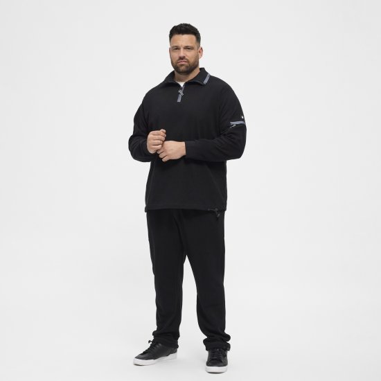 North Latitude Sweatshirt Ottoman Black - Pulovere & hanorace - Pulovere & Hanorace Bărbați Mărimi Mari