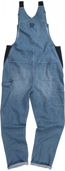JP1880 Dungarees Denim Adjustable Straps Blue - Blugi & pantaloni - Blugi & Pantaloni Bărbați Mărimi Mari