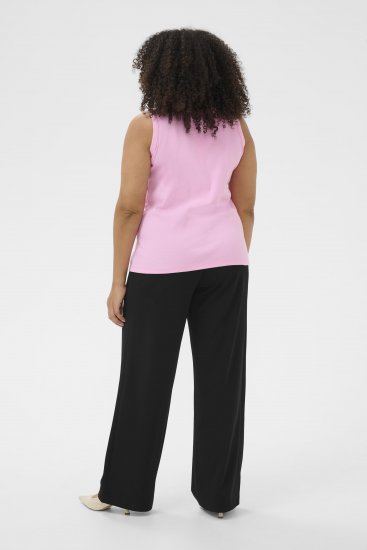 Kaffe Curve Pheolo Pants Black - Pantaloni din material textil - 