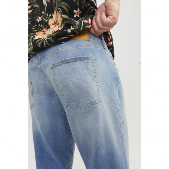 Jack & Jones MIKE ORIGINAL GE 314 Blue Denim - Blugi & pantaloni - Blugi & Pantaloni Bărbați Mărimi Mari