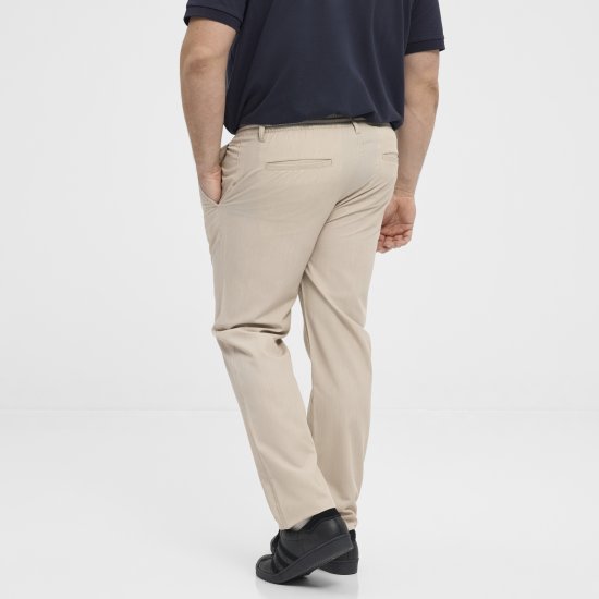 North Latitude 51143 Dress Pants Jog Style Beige - Blugi & pantaloni - Blugi & Pantaloni Bărbați Mărimi Mari