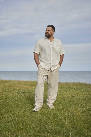 North Latitude 51143 Dress Pants Jog Style Beige - Blugi & pantaloni - Blugi & Pantaloni Bărbați Mărimi Mari