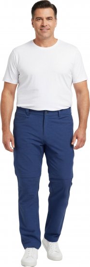 Dobsom Nebraska Pantaloni cu Craci Detașabili Albaștri - Haine sport & haine de exterior - Haine Sport & Exterior Bărbați Mărimi Mari
