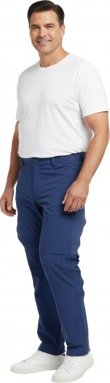 Dobsom Nebraska Pantaloni cu Craci Detașabili Albaștri - Haine sport & haine de exterior - Haine Sport & Exterior Bărbați Mărimi Mari