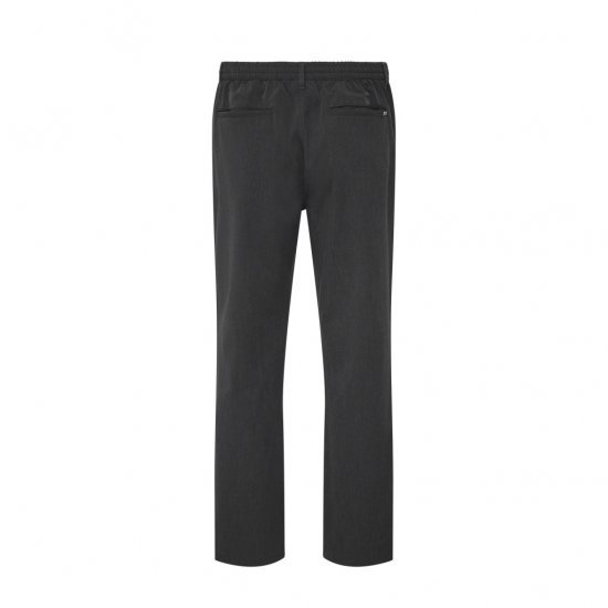 North Latitude Dress Pants Elastic Waist Dark Grey Melange - Pantaloni - Pantaloni Bărbați Mărimi Mari