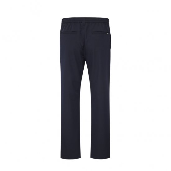 North Latitude Dress Pants Elastic Waist Navy Blue - Pantaloni - Pantaloni Bărbați Mărimi Mari