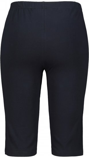 Ulla Popken Stretch Knit Bike Shorts Blue - Blugi & Pantaloni pentru Femei Mărimi Mari – Plus Size - 