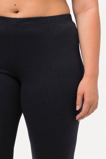 Ulla Popken Stretch Knit Bike Shorts Blue - Ulla Popken - Ulla Popken Îmbrăcăminte Plus-Size