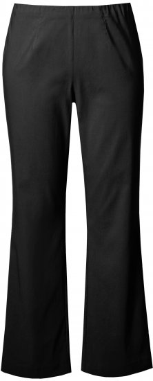 Ulla Popken Classic Stretch Bengaline Comfort Pants Black - Blugi & Pantaloni pentru Femei Mărimi Mari – Plus Size - 