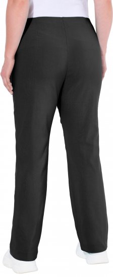 Ulla Popken Classic Stretch Bengaline Comfort Pants Black - Blugi & Pantaloni pentru Femei Mărimi Mari – Plus Size - 