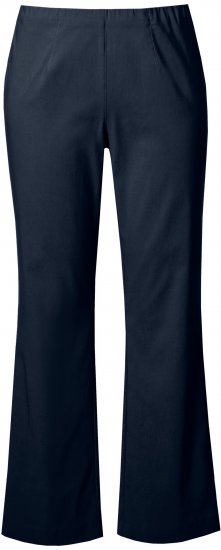 Ulla Popken Classic Stretch Bengaline Comfort Pants Navy - Blugi & Pantaloni pentru Femei Mărimi Mari – Plus Size - 