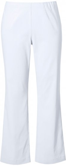 Ulla Popken Classic Stretch Bengaline Comfort Pants Snow White - Blugi & Pantaloni pentru Femei Mărimi Mari – Plus Size - 