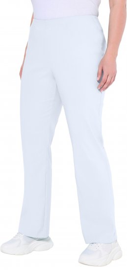 Ulla Popken Classic Stretch Bengaline Comfort Pants Snow White - Blugi & Pantaloni pentru Femei Mărimi Mari – Plus Size - 