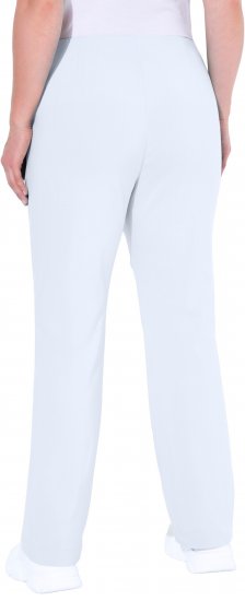 Ulla Popken Classic Stretch Bengaline Comfort Pants Snow White - Blugi & Pantaloni pentru Femei Mărimi Mari – Plus Size - 