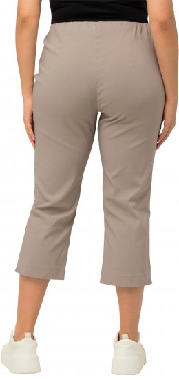 Ulla Popken Stretch Basic Bengaline Capri Pants Orange - Blugi & Pantaloni pentru Femei Mărimi Mari – Plus Size - 