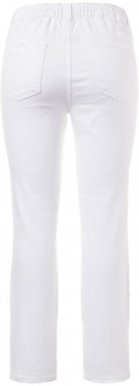 Ulla Popken Sienna Stretch Twill Jeggings Snow White - Blugi & Pantaloni pentru Femei Mărimi Mari – Plus Size - 