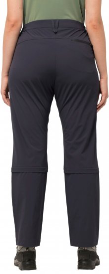 Ulla Popken Versatile Zip Off Leg Quick Dry Stretch Pants Graphite Grey - Blugi & Pantaloni pentru Femei Mărimi Mari – Plus Size - 