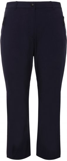 Ulla Popken Functional Sport Quick Dry Stretch Crop Pants Navy Blue - Blugi & Pantaloni pentru Femei Mărimi Mari – Plus Size - 