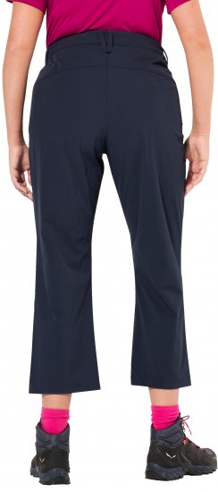 Ulla Popken Functional Sport Quick Dry Stretch Crop Pants Navy Blue - Blugi & Pantaloni pentru Femei Mărimi Mari – Plus Size - 