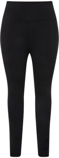 Ulla Popken High Waist Quick Dry Recycled Stretch Leggings Black - Blugi & Pantaloni pentru Femei Mărimi Mari – Plus Size - 