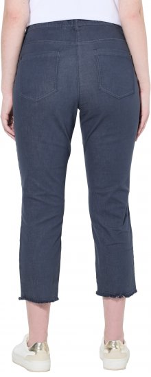 Ulla Popken Stretch Blend Bengaline Pants Navy - Blugi & Pantaloni pentru Femei Mărimi Mari – Plus Size - 