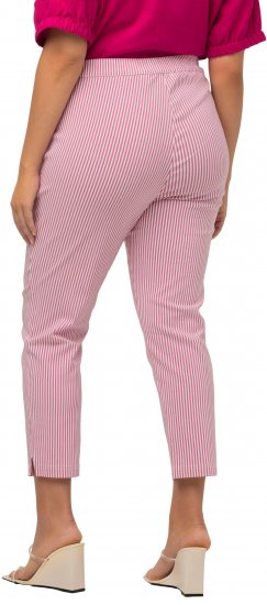 Ulla Popken Stretch Blend Bengaline Pants Pale Lilac - Blugi & Pantaloni pentru Femei Mărimi Mari – Plus Size - 