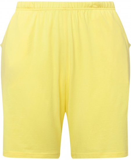 Ulla Popken Stretch Knit Bermuda Shorts Orange - Blugi & Pantaloni pentru Femei Mărimi Mari – Plus Size - 