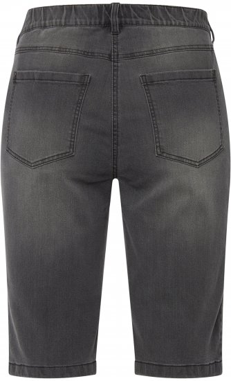 Ulla Popken Basic Denim Mandy Bermuda Shorts Denim Blue - Blugi & Pantaloni pentru Femei Mărimi Mari – Plus Size - 