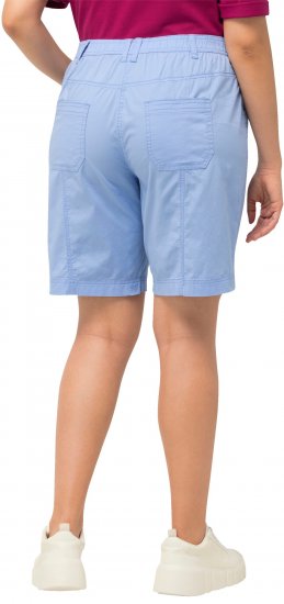 Ulla Popken Cargo Bermuda Shorts Cloud Blue - Blugi & Pantaloni pentru Femei Mărimi Mari – Plus Size - 