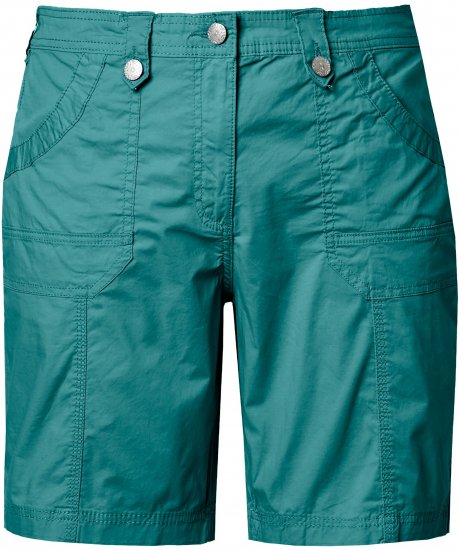 Ulla Popken Cargo Bermuda Shorts Teal - Blugi & Pantaloni pentru Femei Mărimi Mari – Plus Size - 