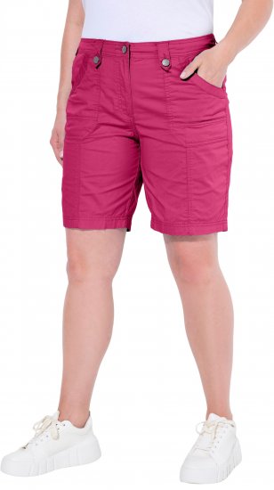 Ulla Popken Cargo Bermuda Shorts Pale Lilac - Blugi & Pantaloni pentru Femei Mărimi Mari – Plus Size - 