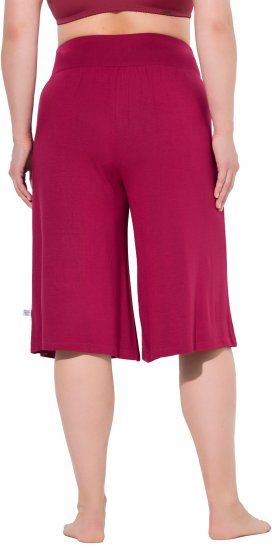Ulla Popken Wide Leg Flared Bermuda Shorts - Blugi & Pantaloni pentru Femei Mărimi Mari – Plus Size - 