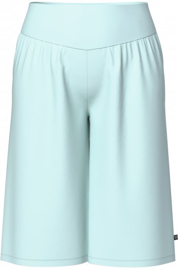 Ulla Popken Wide Leg Flared Bermuda Shorts Blue - Blugi & Pantaloni pentru Femei Mărimi Mari – Plus Size - 