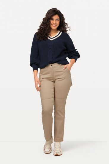 Ulla Popken Bootcut Carpenter Jeans Dark Putty - Ulla Popken - Ulla Popken Îmbrăcăminte Plus-Size