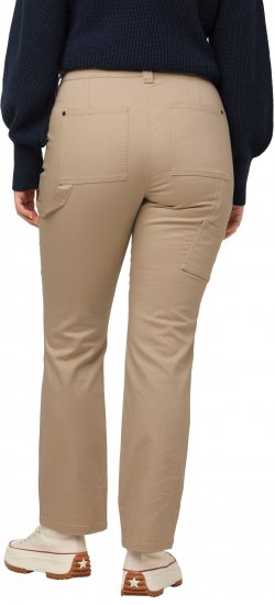 Ulla Popken Bootcut Carpenter Jeans Dark Putty - Blugi & Pantaloni pentru Femei Mărimi Mari – Plus Size - 