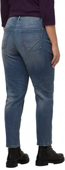 Ulla Popken Thermal Mom Jeans Blue Denim - Blugi & Pantaloni pentru Femei Mărimi Mari – Plus Size - 