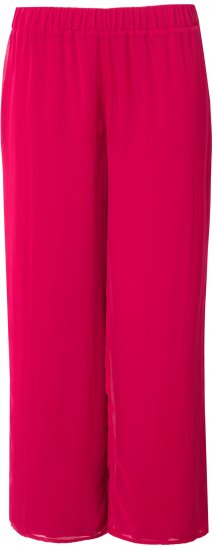 Ulla Popken Layered Chiffon Wide Leg Pants - Blugi & Pantaloni pentru Femei Mărimi Mari – Plus Size - Blugi și pantaloni, EU 42-70