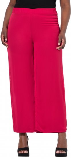 Ulla Popken Layered Chiffon Wide Leg Pants - Blugi & Pantaloni pentru Femei Mărimi Mari – Plus Size - Blugi și pantaloni, EU 42-70