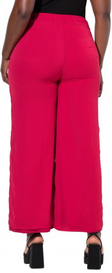 Ulla Popken Layered Chiffon Wide Leg Pants - Blugi & Pantaloni pentru Femei Mărimi Mari – Plus Size - Blugi și pantaloni, EU 42-70