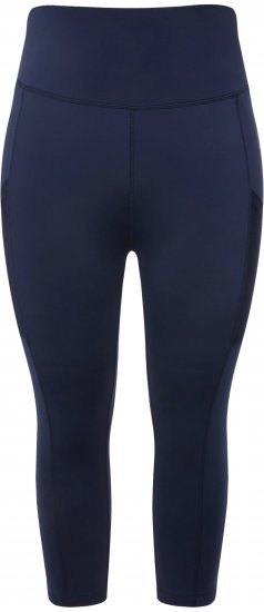 Ulla Popken Cropped High Waisted Leggings Navy - Blugi & Pantaloni pentru Femei Mărimi Mari – Plus Size - 