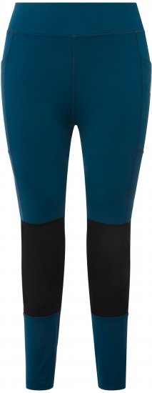 Ulla Popken High Waisted Hiking Leggings Blue - Blugi & Pantaloni pentru Femei Mărimi Mari – Plus Size - 