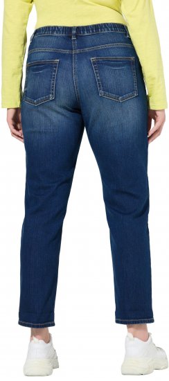 Ulla Popken Boyfriend Jeans Blue Denim - Blugi & Pantaloni pentru Femei Mărimi Mari – Plus Size - 