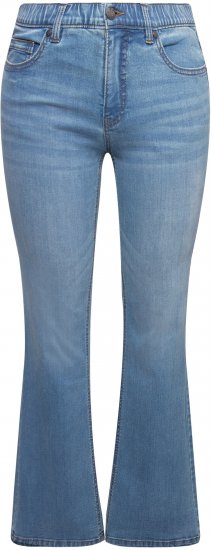 Ulla Popken Bootcut Marie Jeans Light Blue Denim - Blugi & Pantaloni pentru Femei Mărimi Mari – Plus Size - 