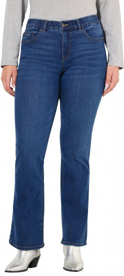 Ulla Popken Bootcut Marie Jeans Blue - Blugi & Pantaloni pentru Femei Mărimi Mari – Plus Size - 