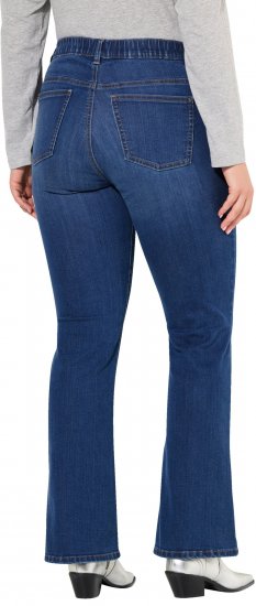 Ulla Popken Bootcut Marie Jeans Blue - Blugi & Pantaloni pentru Femei Mărimi Mari – Plus Size - 