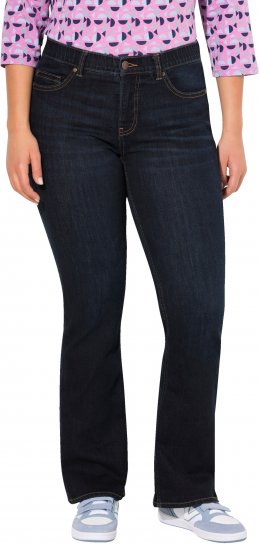Ulla Popken Bootcut Marie Jeans Grey Denim - Blugi & Pantaloni pentru Femei Mărimi Mari – Plus Size - 