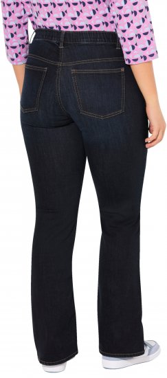 Ulla Popken Bootcut Marie Jeans Grey Denim - Blugi & Pantaloni pentru Femei Mărimi Mari – Plus Size - 